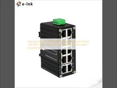 Industrial 10-Port 10/100/1000T Gigabit Ethernet Switch -40~80°C Wide Temp DIN Rail Wall Mount for Harsh Environment