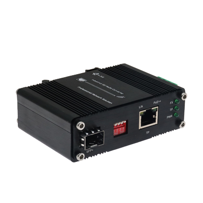 10G PoE Media Converter Non-Blocking Performance Wide Operating Temperature