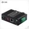 Mini Industrial Media Converter 10G/5G/2.5G/1G/100M Copper To 10GBASE-X SFP+