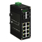 Industrial 240 Watt Managed PoE Switch 8 Port 10/100/1000T 802.3at To 4-Port 1000X SFP