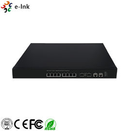 L2 Managed Ethernet POE Switch 8-Port 1G / 10G Base-T +  2 Port 10G SFP+