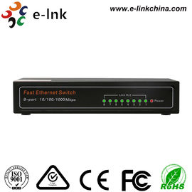 E- Link Unmanaged 8 RJ45 Port Gigabit Poe Switch Auto Negotiation Supporting Auto-MDI / MDIX