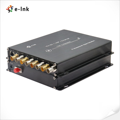 3G SDI Video Optical Converter 4 Channel Non Compressed Loop Out