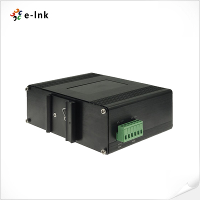 8 Port Gigabit Industrial Ethernet Switch with 2 SFP Slots Rugged Durable Plug and Play
