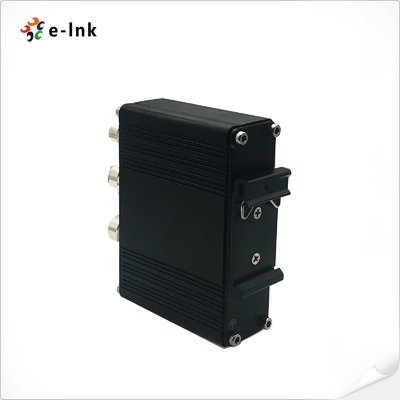 EN50155 Certified 90W PoE Injector Wide Voltage Input 12-48V DC