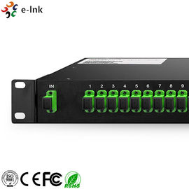 Customized Rack Mount Fiber Optic Switch LC/SC/ST/FC UPC/APC 1260~1650nm Bandwidth