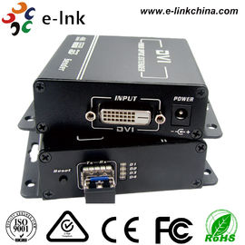 繊維媒体のコンバーター3.40 Gbpsのビデオ ビット・レート サポートDVI 1.0/HDMI V1.4への4K DVIのビデオ