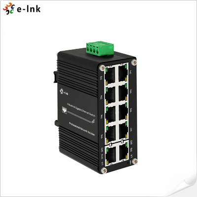 ミニ産業用 10ポートギガビットイーサネットスイッチ,12~48VDC電源入力