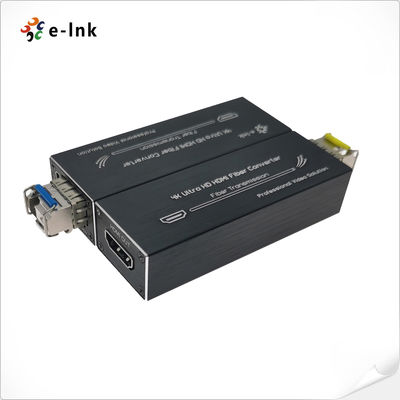 USB電源入力 Micro 1-Ch HDMI 1.4a ビデオ信号ファイバー拡張子 80km
